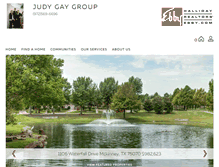 Tablet Screenshot of judygaygroup.ebby.com