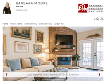 Tablet Screenshot of barbaramoore.ebby.com